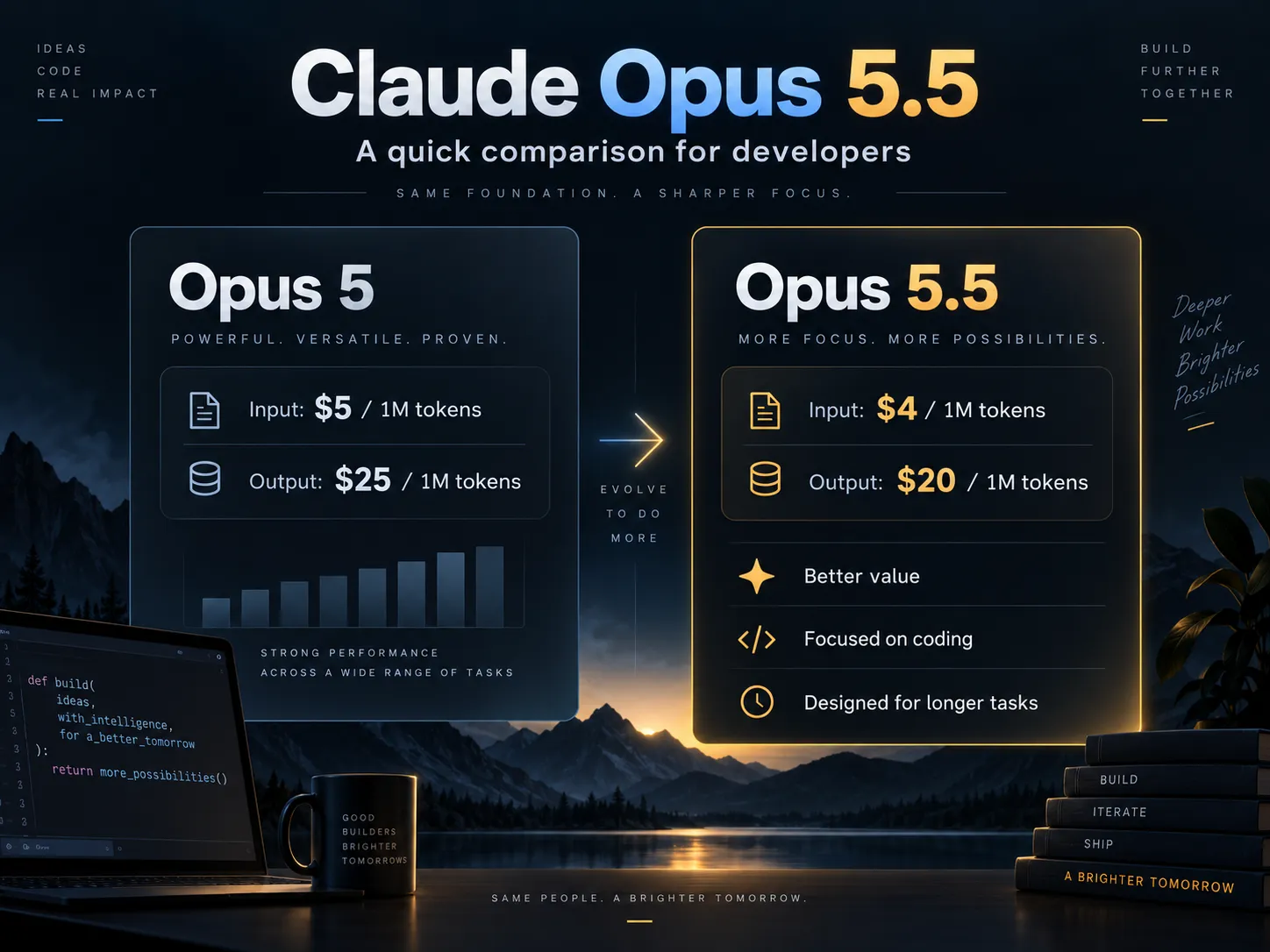 claude opus 5 vs opus 5 5 api pricing