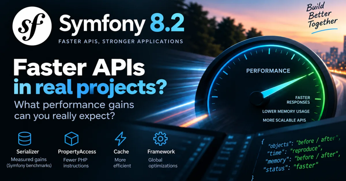 Mejoras de rendimiento de las API con Symfony 8.2