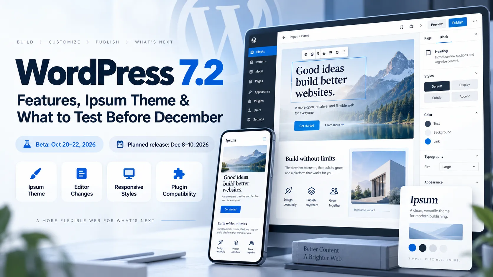 wordpress 7 2 ipsum features migration guide